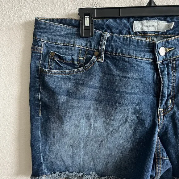 Torrid Women's Dark Wash Stretch Short Shorts Size 20 Style 10305902 - Picture 3 of 9